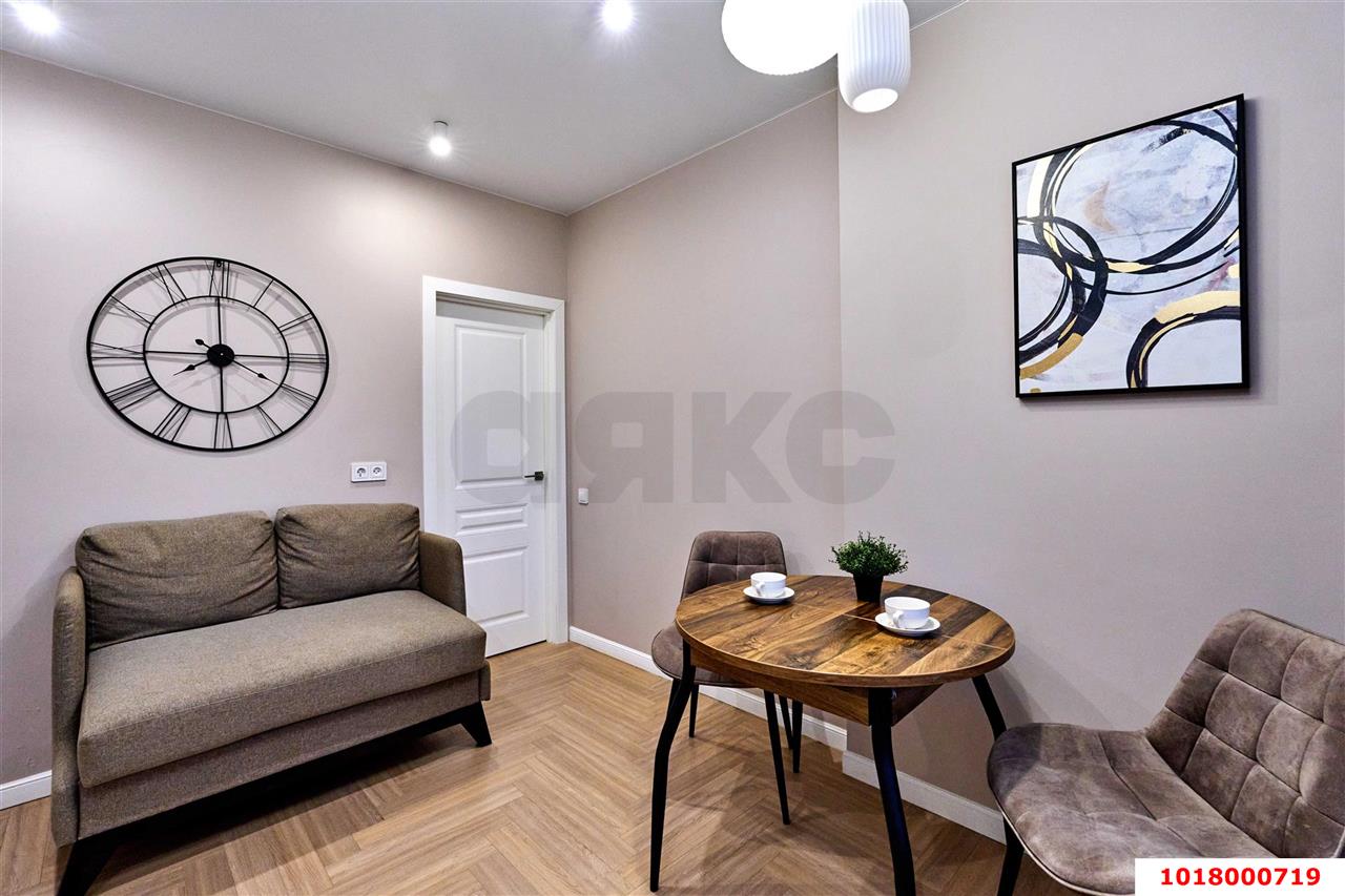 Фото №4: 1-комнатная квартира <span class="whitespace-nowrap">42 м²</span>, <span class="whitespace-nowrap">1/18 эт.</span> - Краснодар, Прикубанский внутригородской округ, мкр. жилой комплекс Новелла