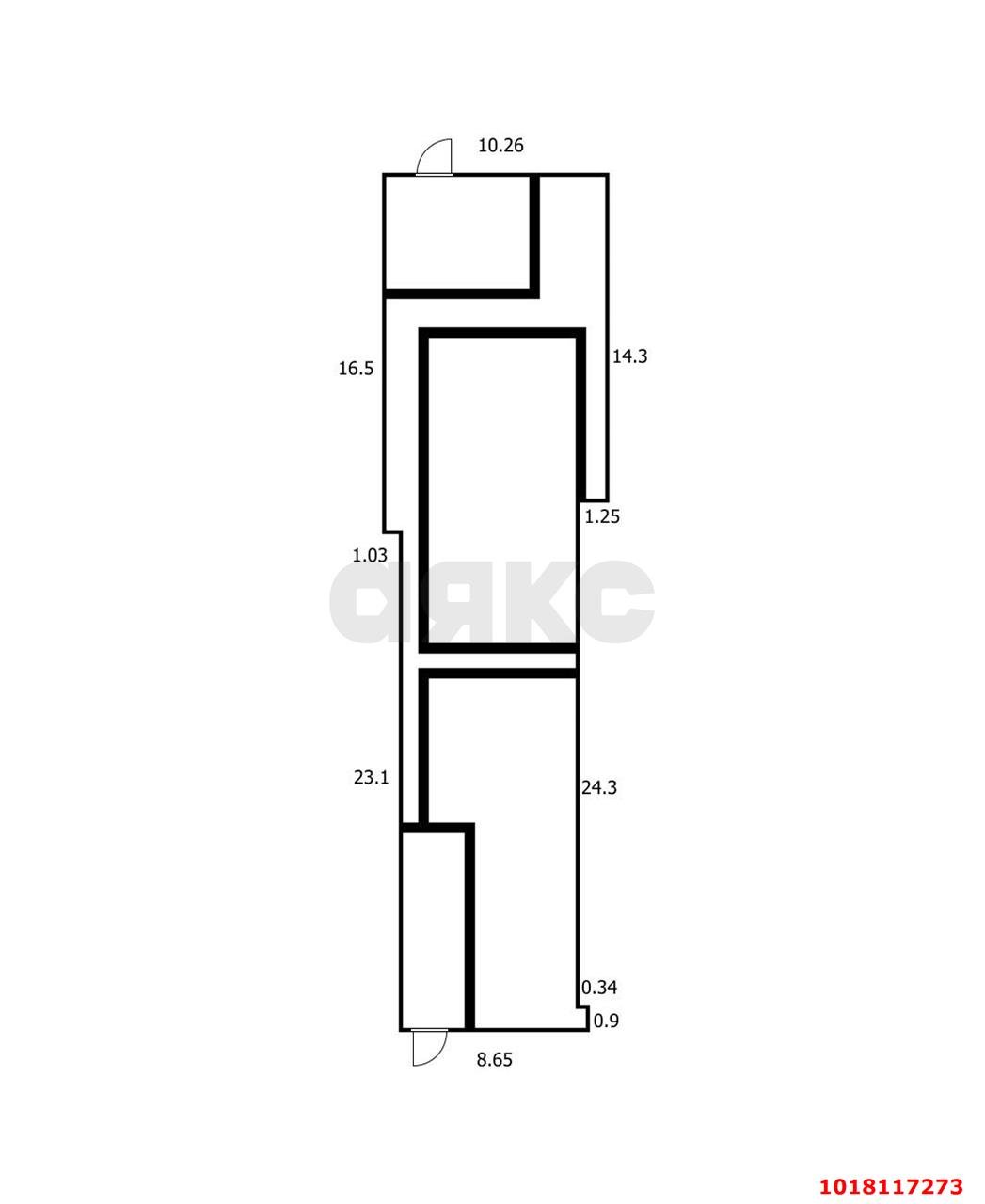 Фото №20: Дом <span class="whitespace-nowrap">68 м²</span> <span class="whitespace-nowrap">+ 3.62 сот.</span>, <span class="whitespace-nowrap">1 эт.</span> - Краснодар, Центральный внутригородской округ, мкр. Центральный, ул. Будённого, 205