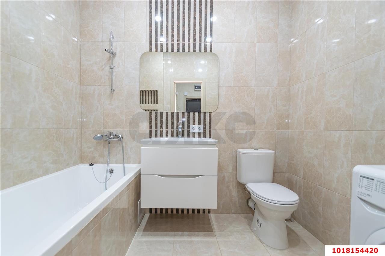 Фото №8: 1-комнатная квартира <span class="whitespace-nowrap">41 м²</span>, <span class="whitespace-nowrap">3/22 эт.</span> - Краснодар, Прикубанский внутригородской округ, мкр. ЖК Губернский, ул. им. Героя Яцкова И.В., 19к2