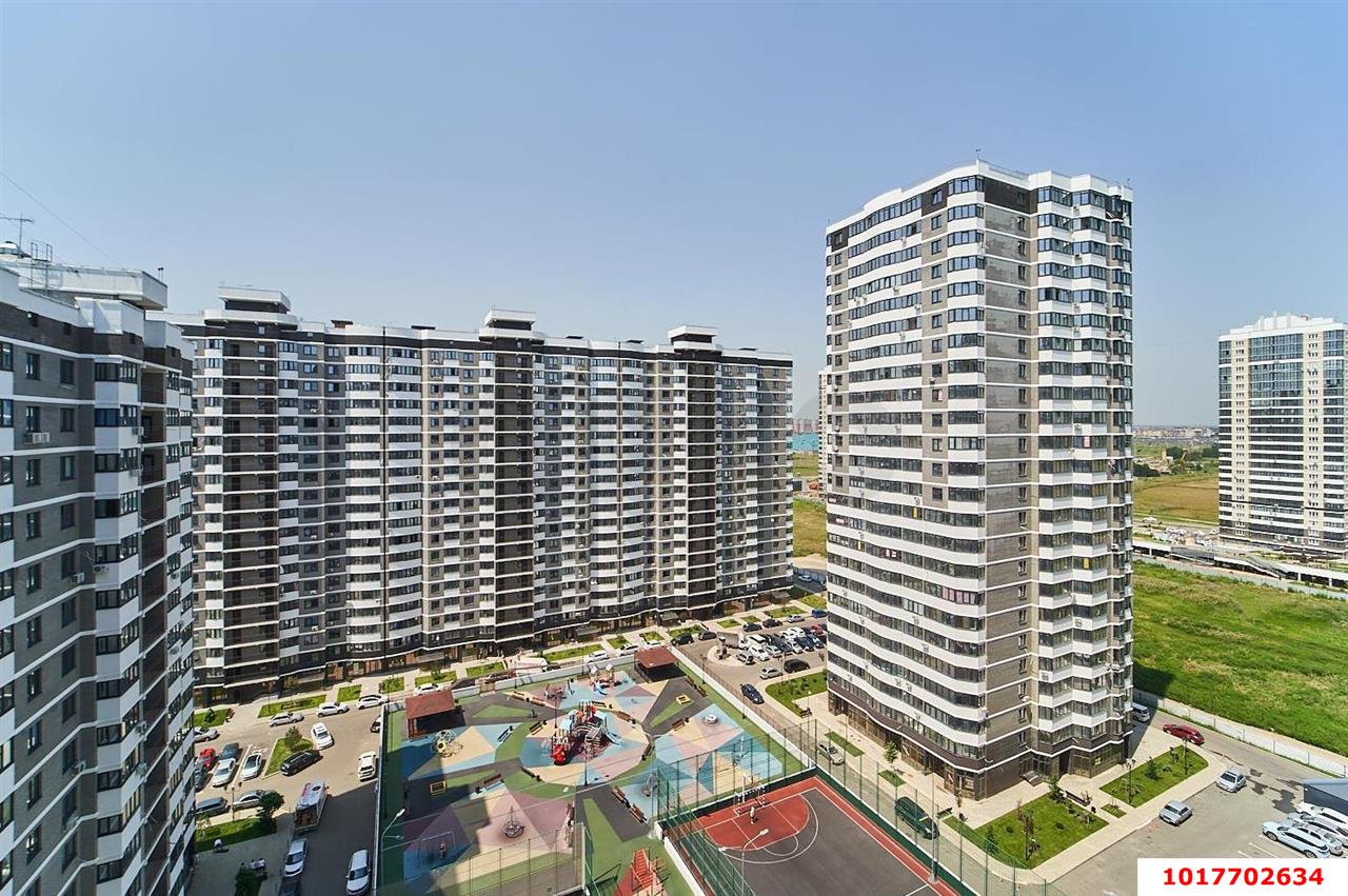 Фото №12: 1-комнатная квартира <span class="whitespace-nowrap">40 м²</span>, <span class="whitespace-nowrap">8/19 эт.</span> - Краснодар, Прикубанский внутригородской округ, Россинского, мкр. жилой комплекс Дружный-2, б-р Адмиралтейский, 3к3