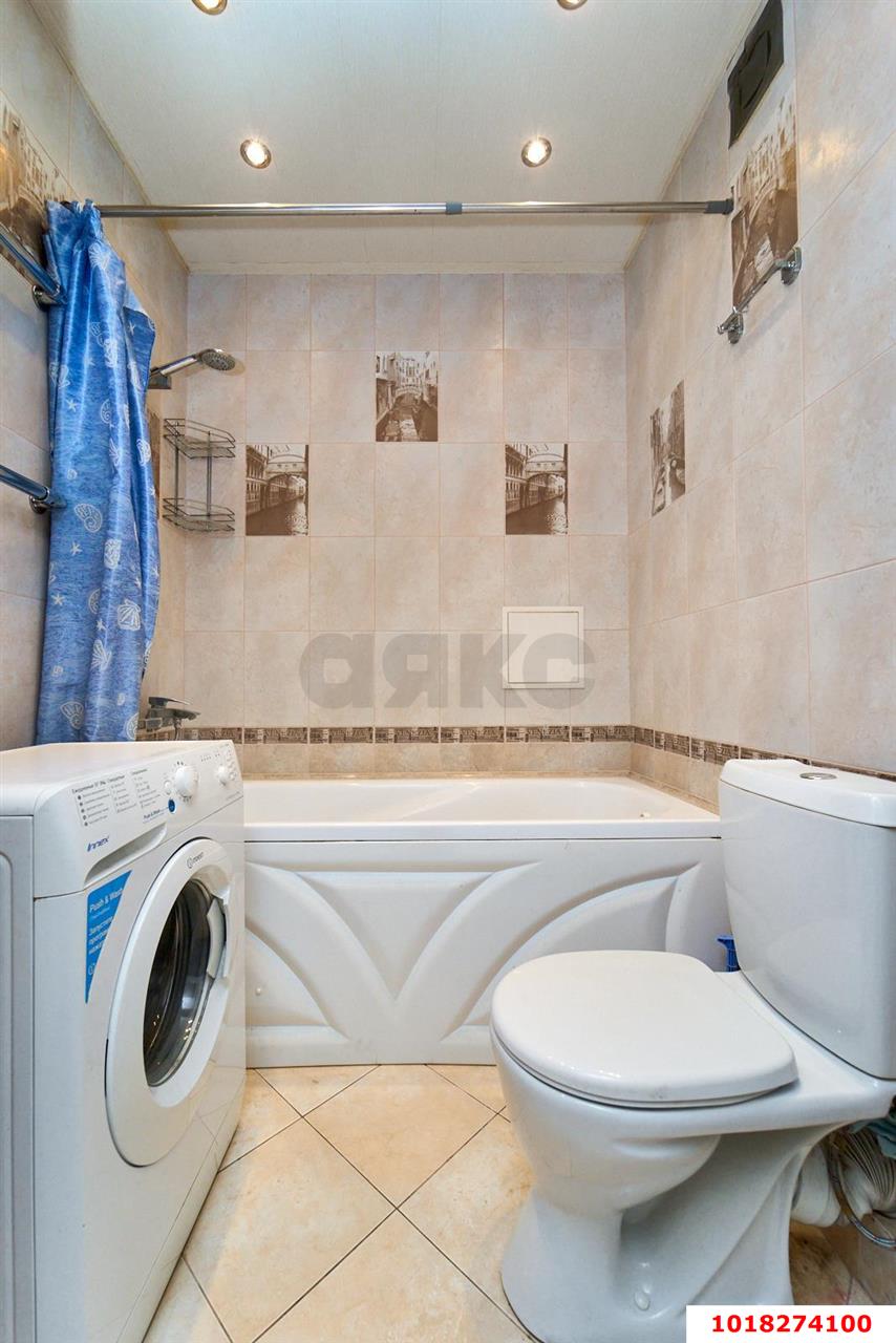 Фото №9: 1-комнатная квартира <span class="whitespace-nowrap">48 м²</span>, <span class="whitespace-nowrap">3/8 эт.</span> - Краснодар, Прикубанский внутригородской округ, Калинино, мкр. Завод Радиоизмерительных Приборов, ул. 1 Мая, 430/2