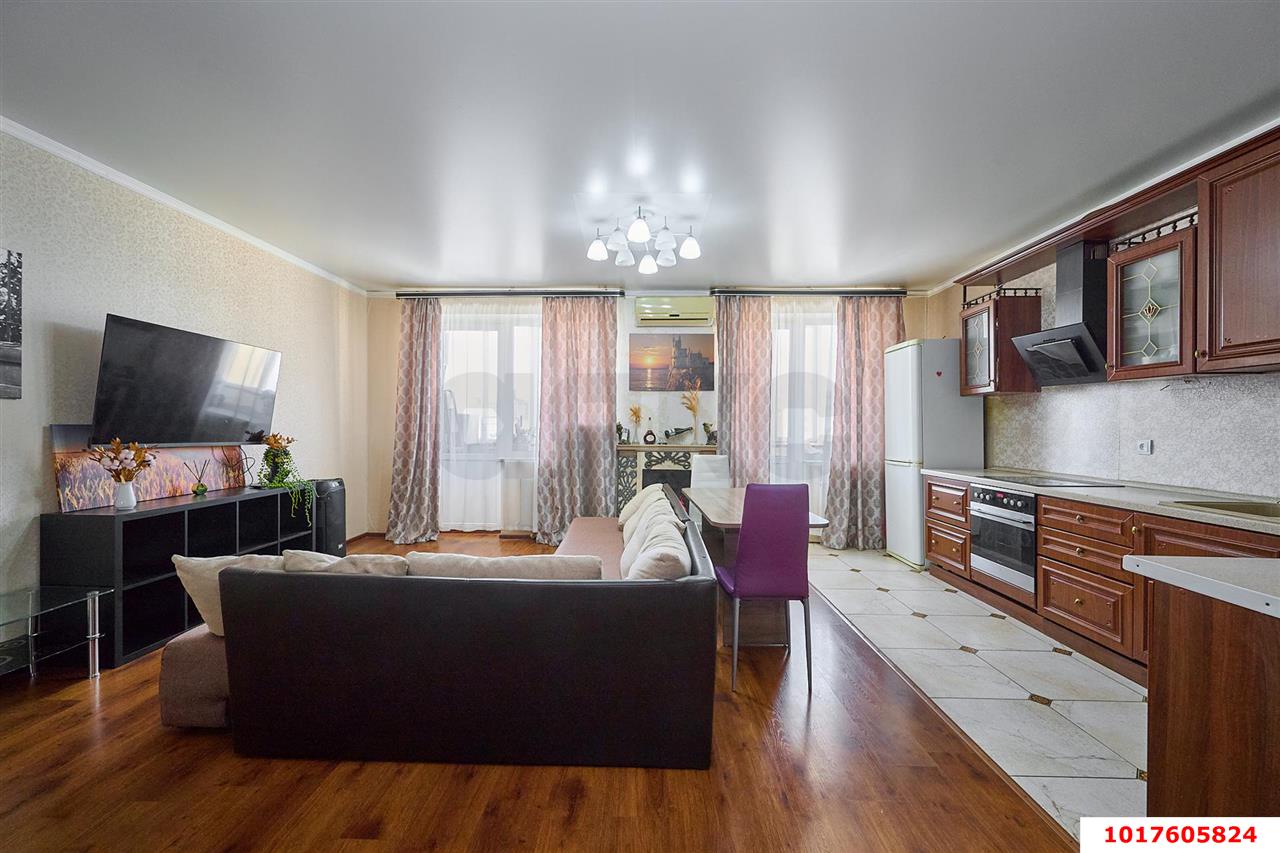 Фото №7: 3-комнатная квартира <span class="whitespace-nowrap">95 м²</span>, <span class="whitespace-nowrap">7/8 эт.</span> - Краснодар, Прикубанский внутригородской округ, мкр. Музыкальный, ул. Аксайская, 44