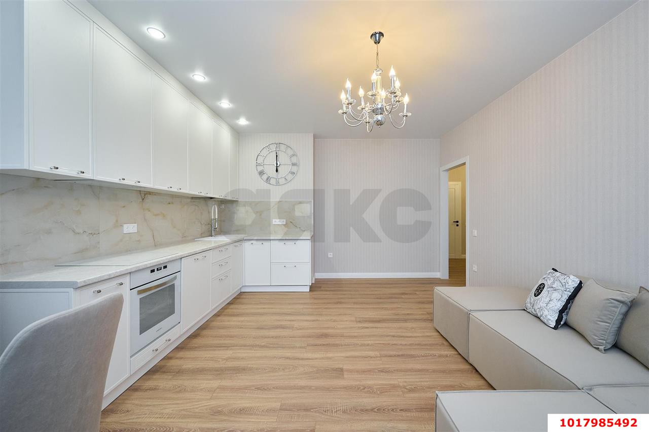 Фото №5: 2-комнатная квартира <span class="whitespace-nowrap">78 м²</span>, <span class="whitespace-nowrap">22/24 эт.</span> - Краснодар, Прикубанский внутригородской округ, мкр. Достояние, ул. Григория Булгакова, 19