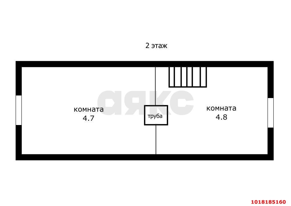 Фото №10: Дом <span class="whitespace-nowrap">38 м²</span> <span class="whitespace-nowrap">+ 8 сот.</span>, <span class="whitespace-nowrap">2 эт.</span> - Железнодорожник, мкр. Карасунский внутригородской округ, ул. Фиалковая
