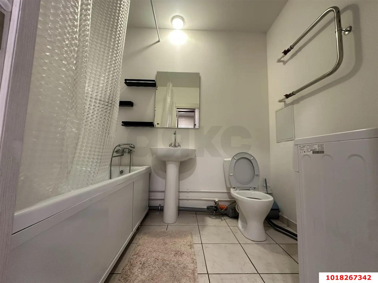 Фото №5: 1-комнатная квартира <span class="whitespace-nowrap">40 м²</span>, <span class="whitespace-nowrap">13/16 эт.</span> - Краснодар, Прикубанский внутригородской округ, Восточный, мкр. жилой комплекс Квартал № 6, ул. Генерал-лейтенанта Александра Сапрунова, 17