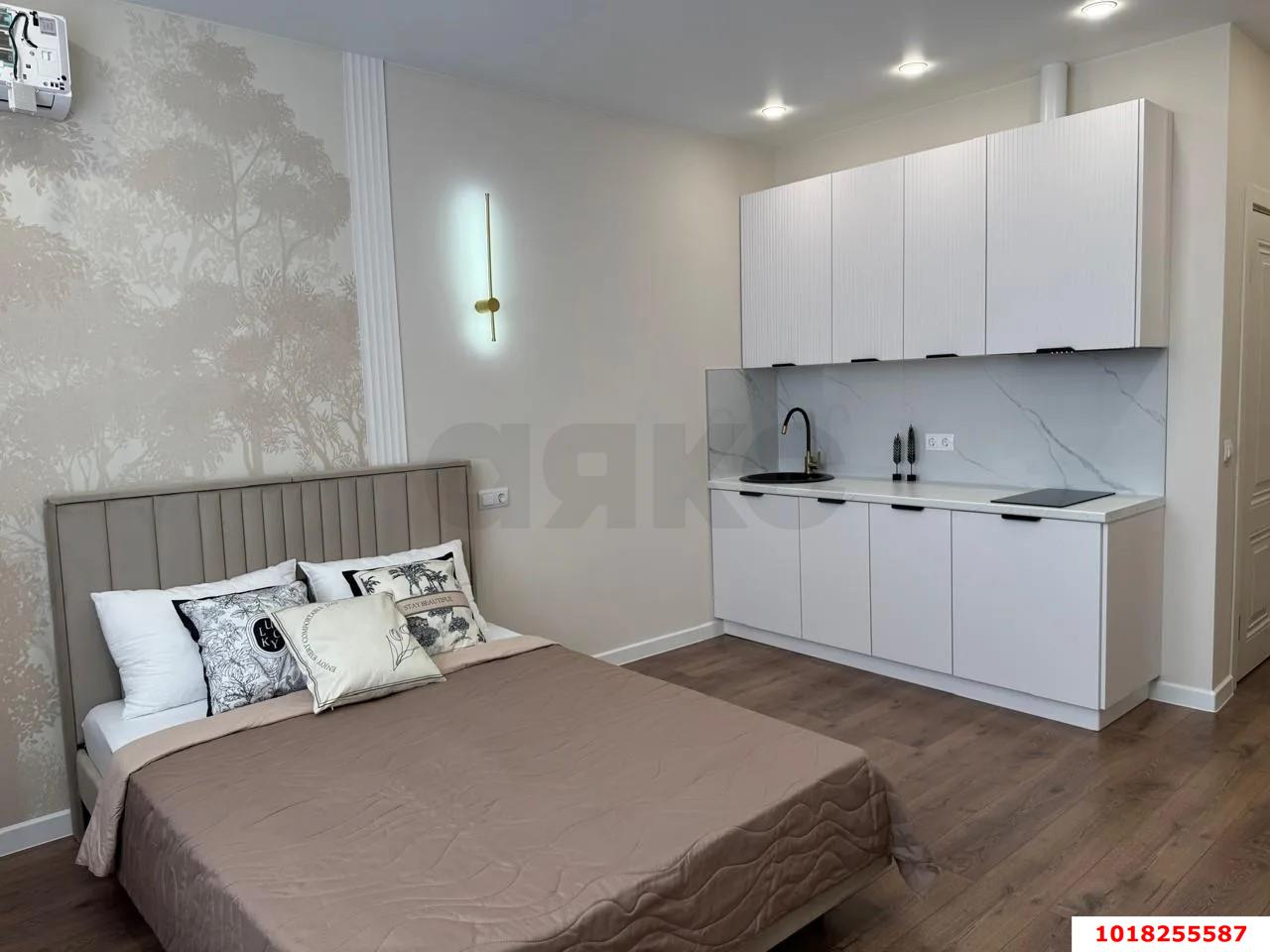 Фото №5: Студия <span class="whitespace-nowrap">23 м²</span>, <span class="whitespace-nowrap">2/16 эт.</span> - Краснодар, Прикубанский внутригородской округ, мкр. жилой комплекс Самолёт-3, ул. Константина Гондаря, 91