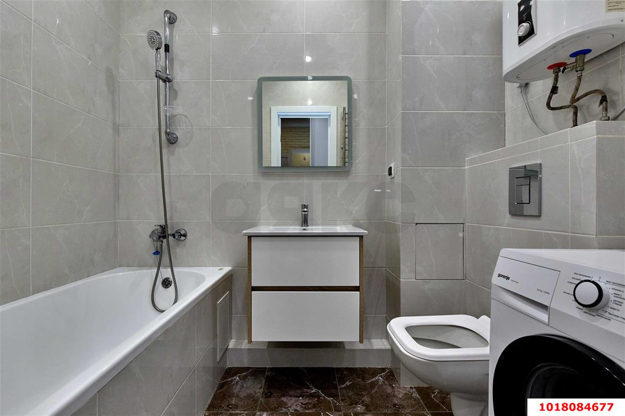 Фото №6: 1-комнатная квартира <span class="whitespace-nowrap">47 м²</span>, <span class="whitespace-nowrap">11/16 эт.</span> - Краснодар, Карасунский внутригородской округ, Комсомольский, мкр. ЖК Форт Карасун, ул. Сормовская, 208/1