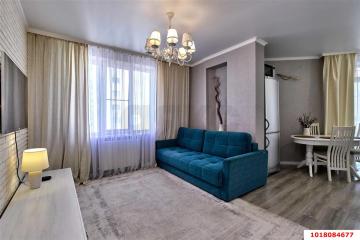 Фото №1: 1-комнатная квартира <span class="whitespace-nowrap">45 м²</span>, <span class="whitespace-nowrap">11/16 эт.</span> - Краснодар, мкр. ЖК Форт Карасун, ул. Сормовская, 208/1