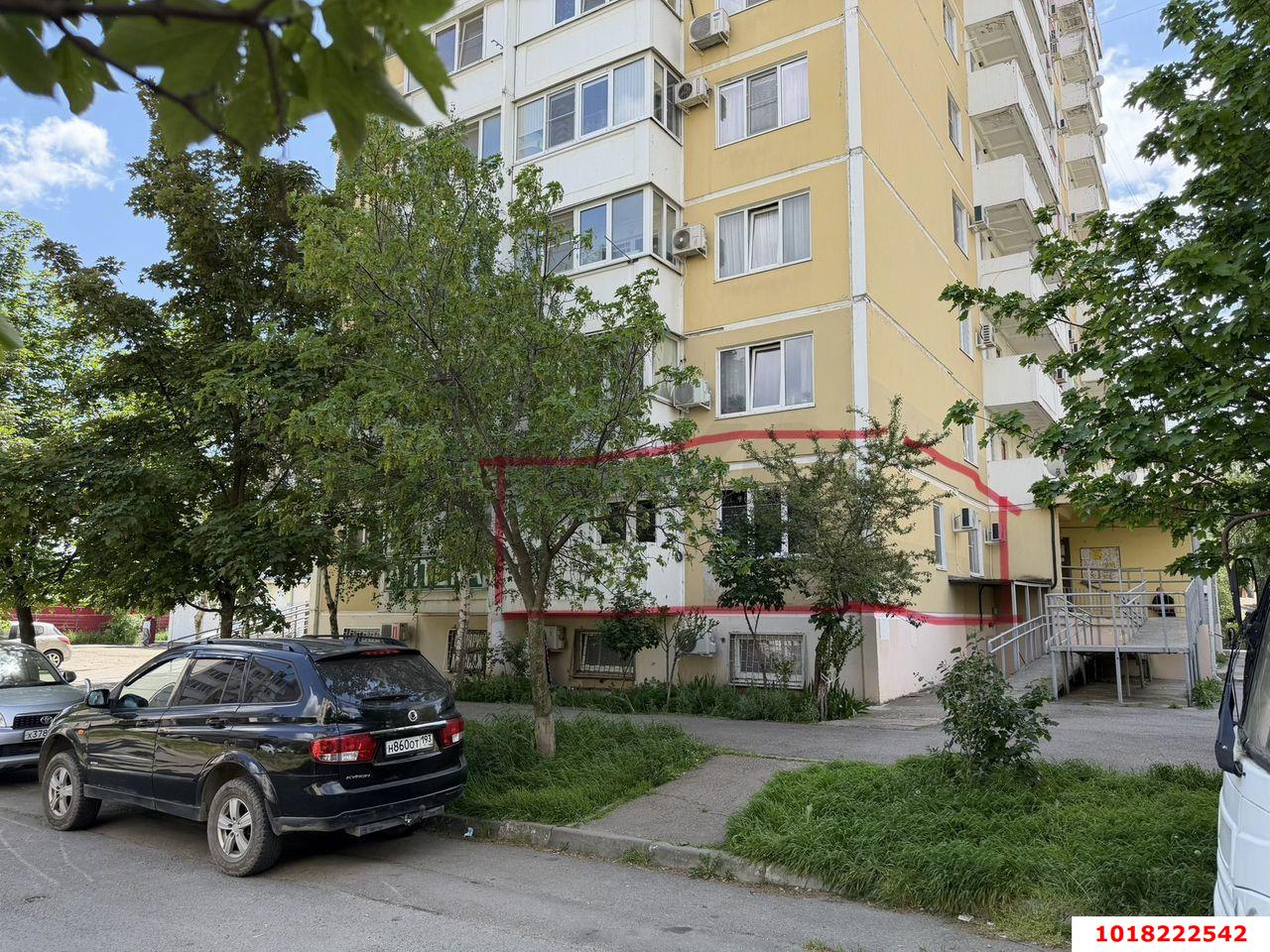 Фото №11: Офисное помещение <span class="whitespace-nowrap">59 м²</span>, <span class="whitespace-nowrap">1/12 эт.</span> - Краснодар, Прикубанский внутригородской округ, Молодёжный, мкр. жилой комплекс Берёзовый, ул. 2-я Целиноградская, 1/1