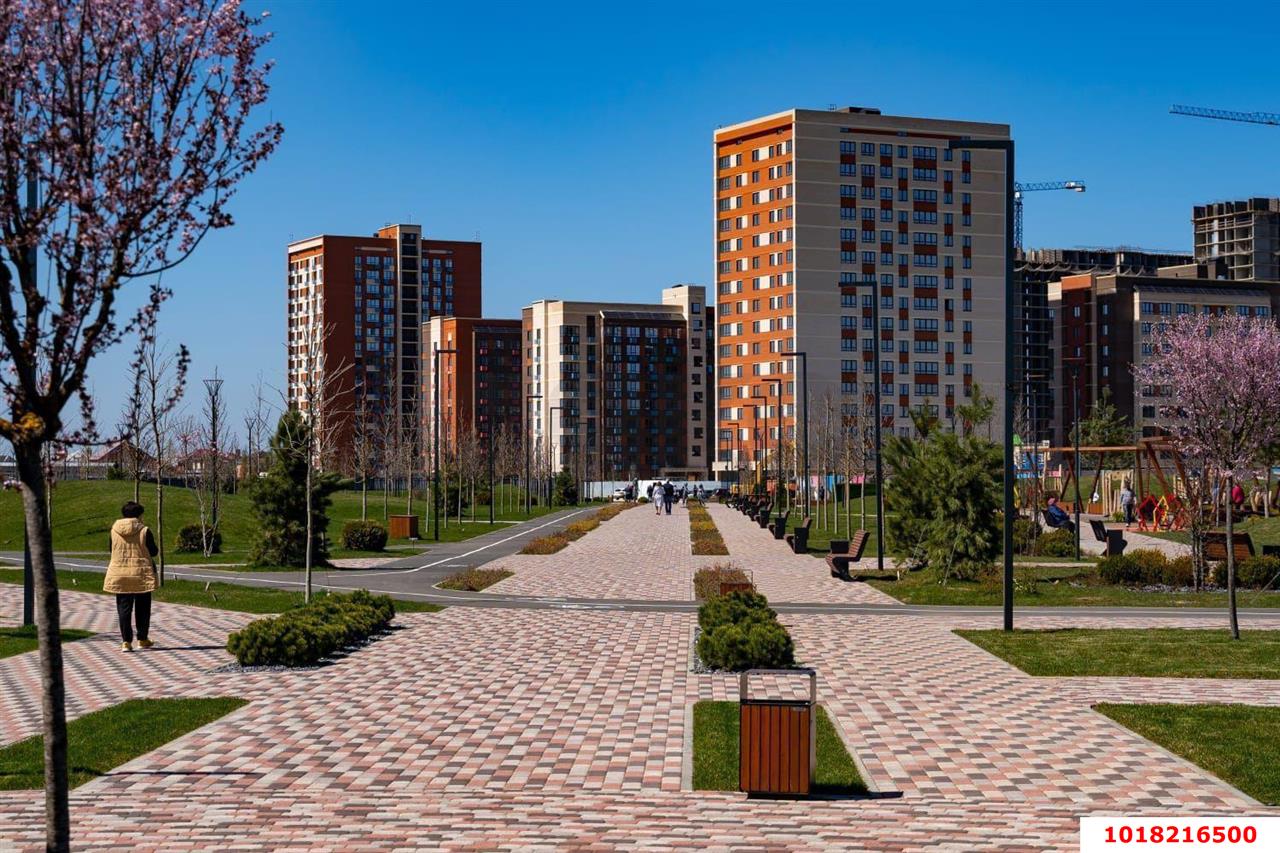 Фото №16: 2-комнатная квартира <span class="whitespace-nowrap">55 м²</span>, <span class="whitespace-nowrap">5/9 эт.</span> - Знаменский, Карасунский внутригородской округ, мкр. Родные Просторы, ул. Природная, 10Бк20