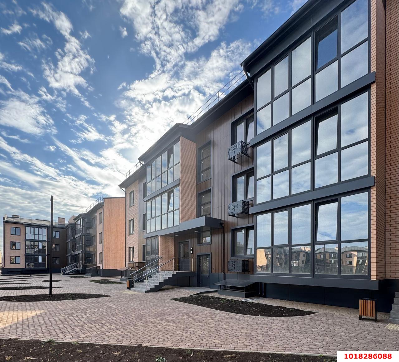 Фото №7: 1-комнатная квартира <span class="whitespace-nowrap">44 м²</span>, <span class="whitespace-nowrap">2/3 эт.</span> - Берёзовый, Прикубанский внутригородской округ, Прогресс, жилой комплекс Прогресс, мкр. жилой комплекс Нова Вита, ул. имени А.Н. Лодыгина, 6к15