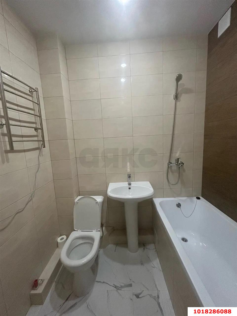 Фото №5: 1-комнатная квартира <span class="whitespace-nowrap">44 м²</span>, <span class="whitespace-nowrap">2/3 эт.</span> - Берёзовый, Прикубанский внутригородской округ, Прогресс, жилой комплекс Прогресс, мкр. жилой комплекс Нова Вита, ул. имени А.Н. Лодыгина, 6к15