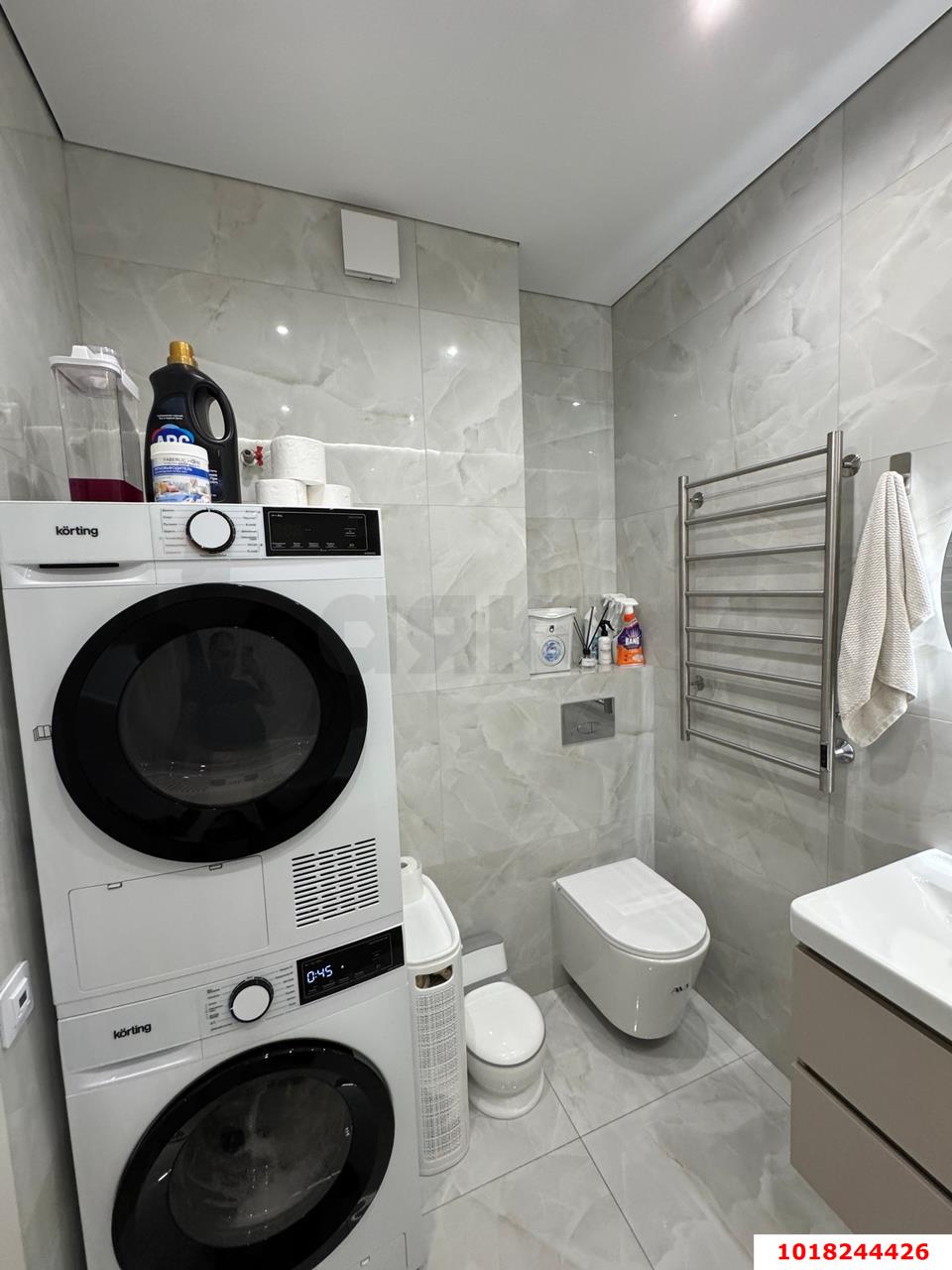 Фото №9: 3-комнатная квартира <span class="whitespace-nowrap">82 м²</span>, <span class="whitespace-nowrap">5/16 эт.</span> - Краснодар, Прикубанский внутригородской округ, мкр. ЖК Самолёт-6, ул. Ивана Беличенко, 88к1