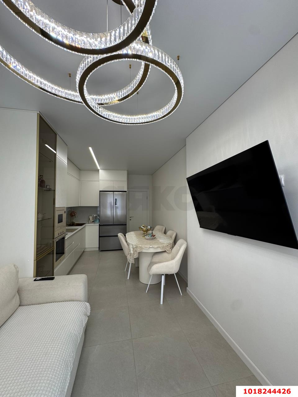 Фото №2: 3-комнатная квартира <span class="whitespace-nowrap">82 м²</span>, <span class="whitespace-nowrap">5/16 эт.</span> - Краснодар, Прикубанский внутригородской округ, мкр. ЖК Самолёт-6, ул. Ивана Беличенко, 88к1