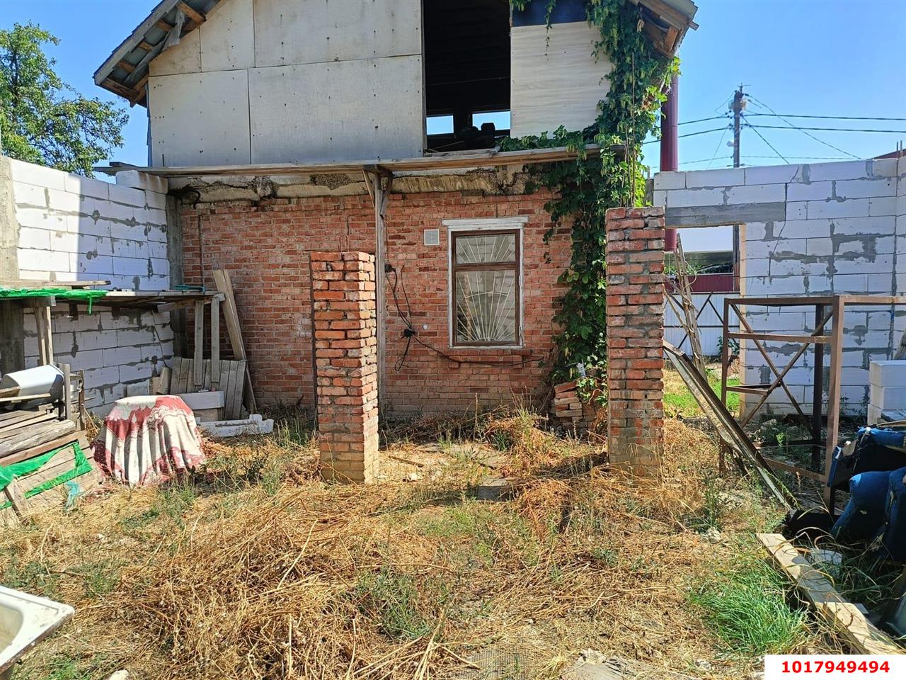 Фото №4: Дом <span class="whitespace-nowrap">35 м²</span> <span class="whitespace-nowrap">+ 5 сот.</span>, <span class="whitespace-nowrap">2 эт.</span> - СНТ Дорожник, мкр. Прикубанский внутригородской округ, ул. Вишнёвая, 13