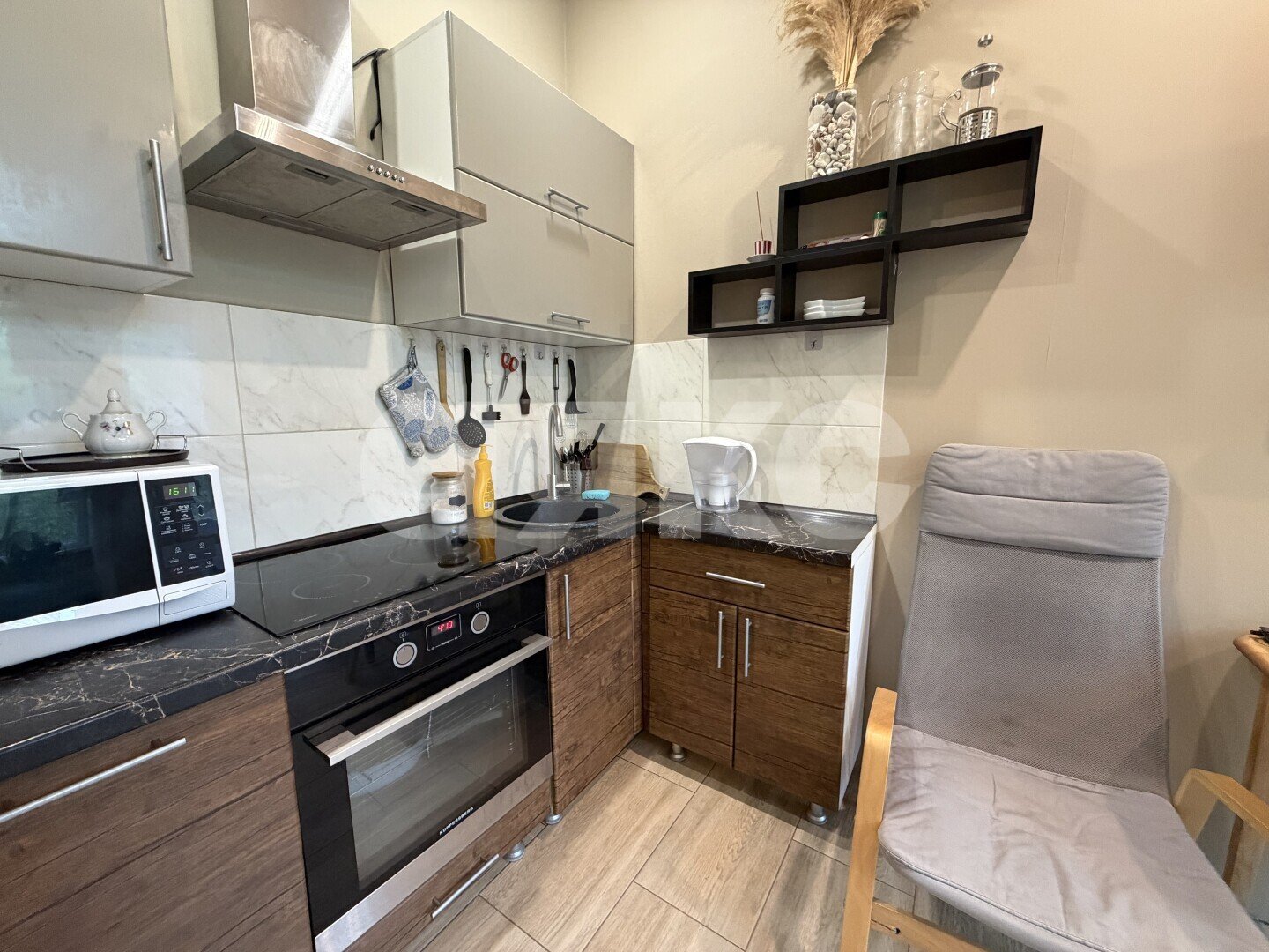 Фото №10: Студия <span class="whitespace-nowrap">26 м²</span>, <span class="whitespace-nowrap">2/4 эт.</span> - Сочи, Центральный, мкр. Донская, ул. Тимирязева, 50/1