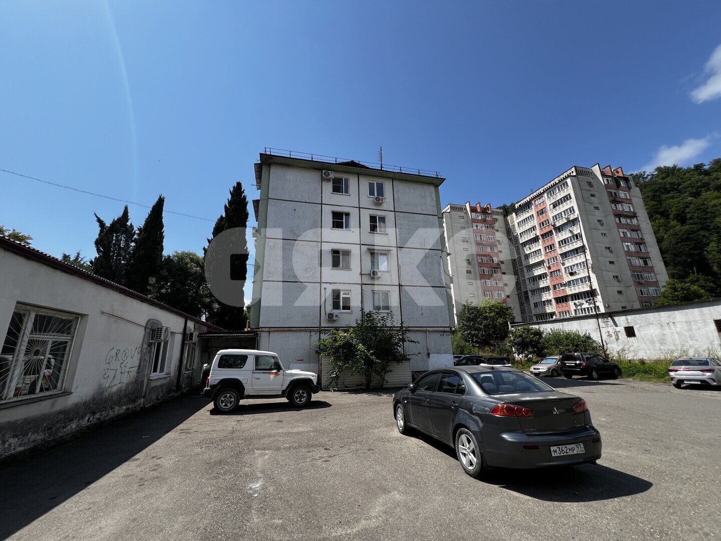 Фото №23: 1-комнатная квартира <span class="whitespace-nowrap">30 м²</span>, <span class="whitespace-nowrap">5/5 эт.</span> - Сочи, Лазаревский, квартал Грушевый Сад, п. Мамайский Перевал, ул. Батумское шоссе, 31