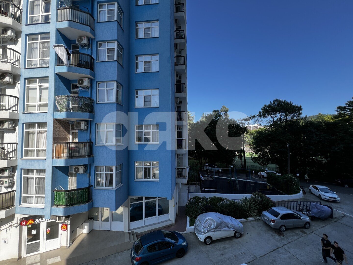 Фото №14: 2-комнатная квартира <span class="whitespace-nowrap">38 м²</span>, <span class="whitespace-nowrap">3/17 эт.</span> - Дагомыс, Лазаревский, мкр. жилой комплекс Босфор, ул. Гайдара, 22