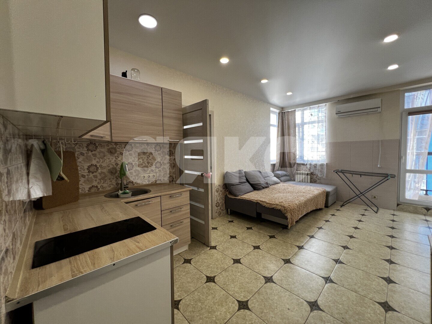 Фото №7: 2-комнатная квартира <span class="whitespace-nowrap">38 м²</span>, <span class="whitespace-nowrap">3/17 эт.</span> - Дагомыс, Лазаревский, мкр. жилой комплекс Босфор, ул. Гайдара, 22
