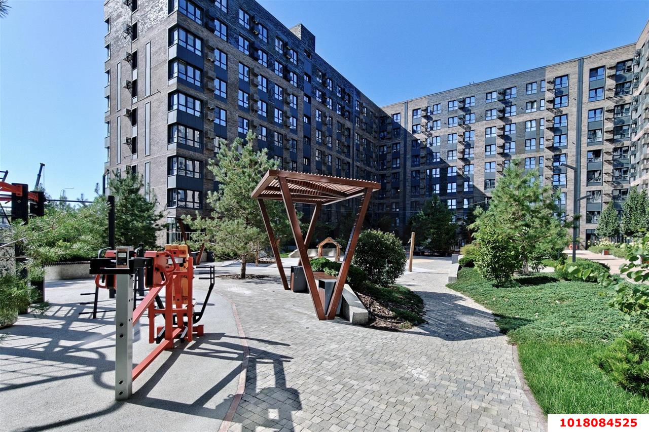 Фото №28: 2-комнатная квартира <span class="whitespace-nowrap">55 м²</span>, <span class="whitespace-nowrap">7/9 эт.</span> - Краснодар, Прикубанский внутригородской округ, мкр. жилой комплекс Зелёная Территория, ул. имени Генерала Брусилова, 5