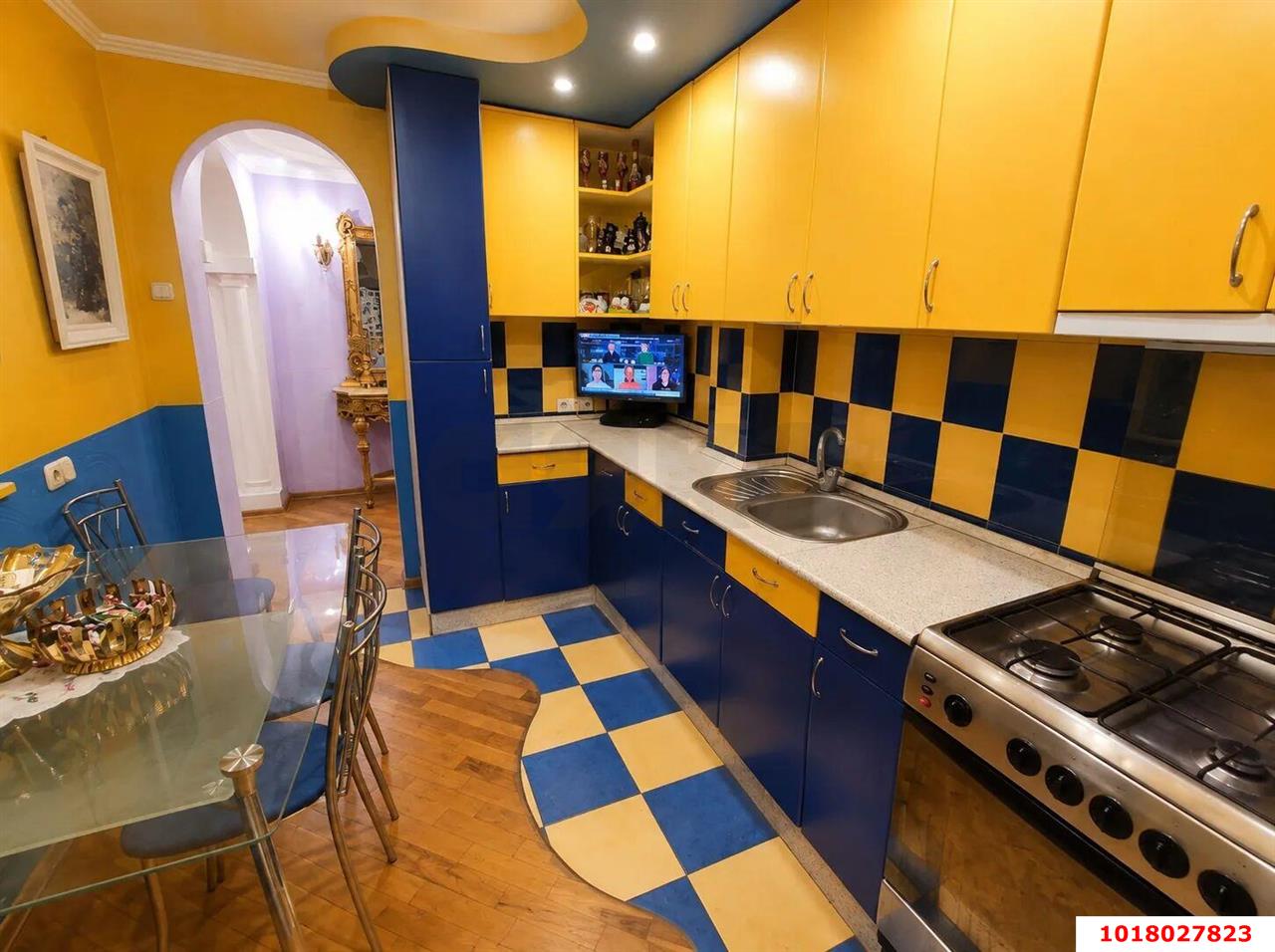 Фото №7: 4-комнатная квартира <span class="whitespace-nowrap">85 м²</span>, <span class="whitespace-nowrap">2/9 эт.</span> - Краснодар, Прикубанский внутригородской округ, Круглик, мкр. Школьный, ул. Школьная, 17