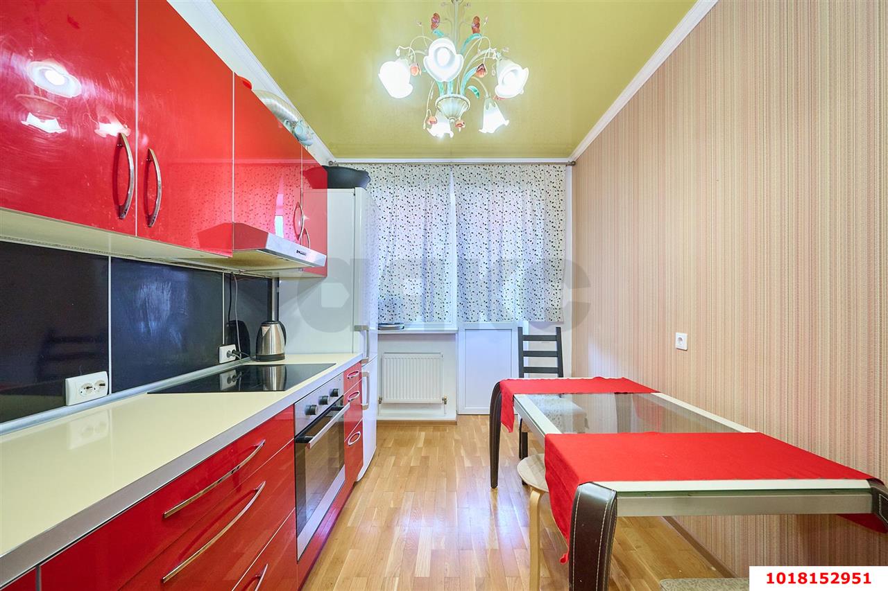 Фото №7: 1-комнатная квартира <span class="whitespace-nowrap">40 м²</span>, <span class="whitespace-nowrap">4/5 эт.</span> - Краснодар, Прикубанский внутригородской округ, мкр. Музыкальный, пер. Шаляпина, 6