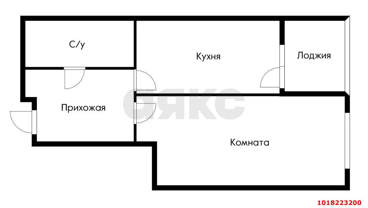 Фото №7: 1-комнатная квартира <span class="whitespace-nowrap">43 м²</span>, <span class="whitespace-nowrap">2/17 эт.</span> - Краснодар, Прикубанский внутригородской округ, Восточно-Кругликовский, мкр. ЖК Легенда, ул. имени 40-летия Победы, 145
