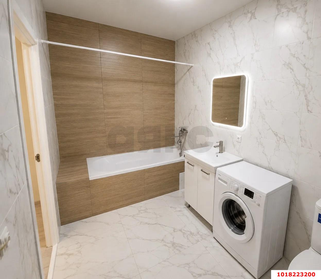 Фото №6: 1-комнатная квартира <span class="whitespace-nowrap">43 м²</span>, <span class="whitespace-nowrap">2/17 эт.</span> - Краснодар, Прикубанский внутригородской округ, Восточно-Кругликовский, мкр. ЖК Легенда, ул. имени 40-летия Победы, 145