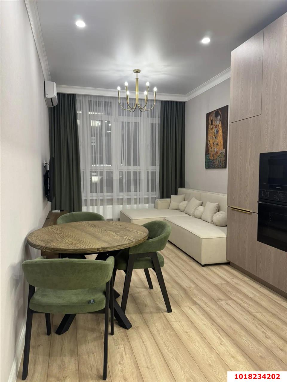 Фото №2: 1-комнатная квартира <span class="whitespace-nowrap">43 м²</span>, <span class="whitespace-nowrap">15/22 эт.</span> - Краснодар, Прикубанский внутригородской округ, мкр. ЖК Самолёт-6, ул. Ивана Беличенко, 86к1