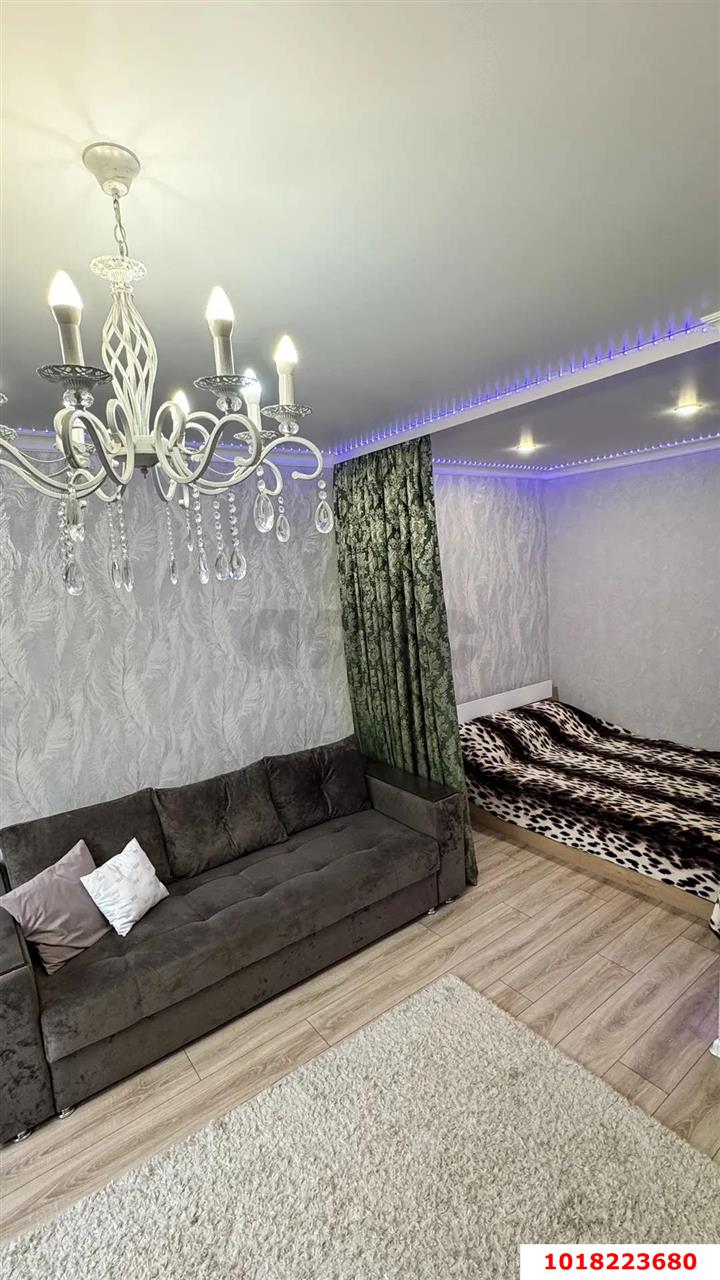 Фото №5: 1-комнатная квартира <span class="whitespace-nowrap">40 м²</span>, <span class="whitespace-nowrap">1/20 эт.</span> - Краснодар, Прикубанский внутригородской округ, Завод Радиоизмерительных Приборов, п. Калинино, ул. Российская, 337