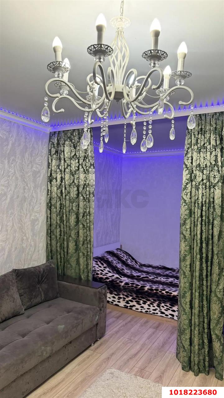Фото №6: 1-комнатная квартира <span class="whitespace-nowrap">40 м²</span>, <span class="whitespace-nowrap">1/20 эт.</span> - Краснодар, Прикубанский внутригородской округ, Завод Радиоизмерительных Приборов, п. Калинино, ул. Российская, 337