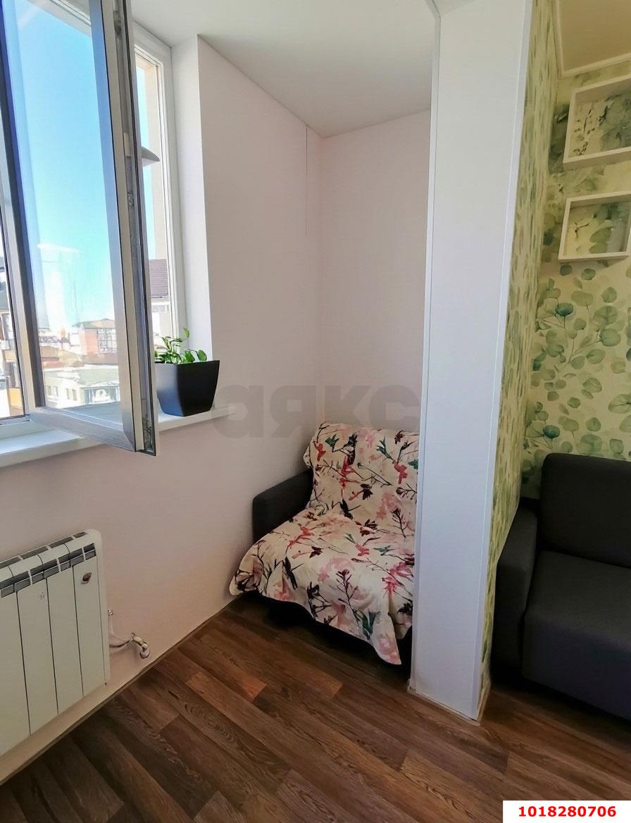 Фото №10: Студия <span class="whitespace-nowrap">24 м²</span>, <span class="whitespace-nowrap">5/6 эт.</span> - Краснодар, мкр. Прикубанский внутригородской округ, ул. Тепличная, 104