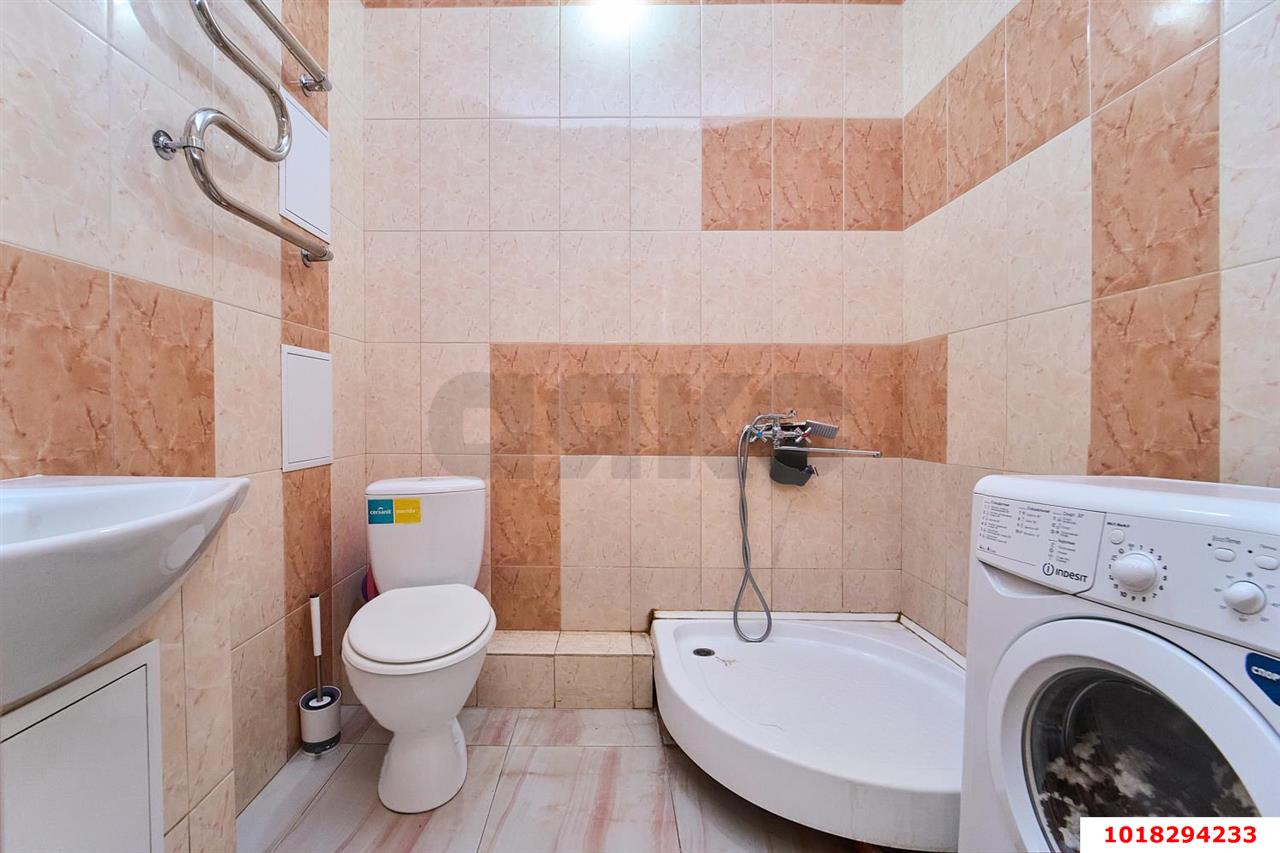 Фото №5: 1-комнатная квартира <span class="whitespace-nowrap">48 м²</span>, <span class="whitespace-nowrap">15/16 эт.</span> - Краснодар, Карасунский внутригородской округ, Комсомольский, мкр. ЖК Пересвет-Карасунский, ул. Сормовская, 212