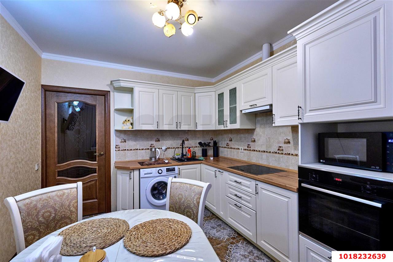 Фото №7: 3-комнатная квартира <span class="whitespace-nowrap">74 м²</span>, <span class="whitespace-nowrap">1/16 эт.</span> - Краснодар, Прикубанский внутригородской округ, мкр. Московский