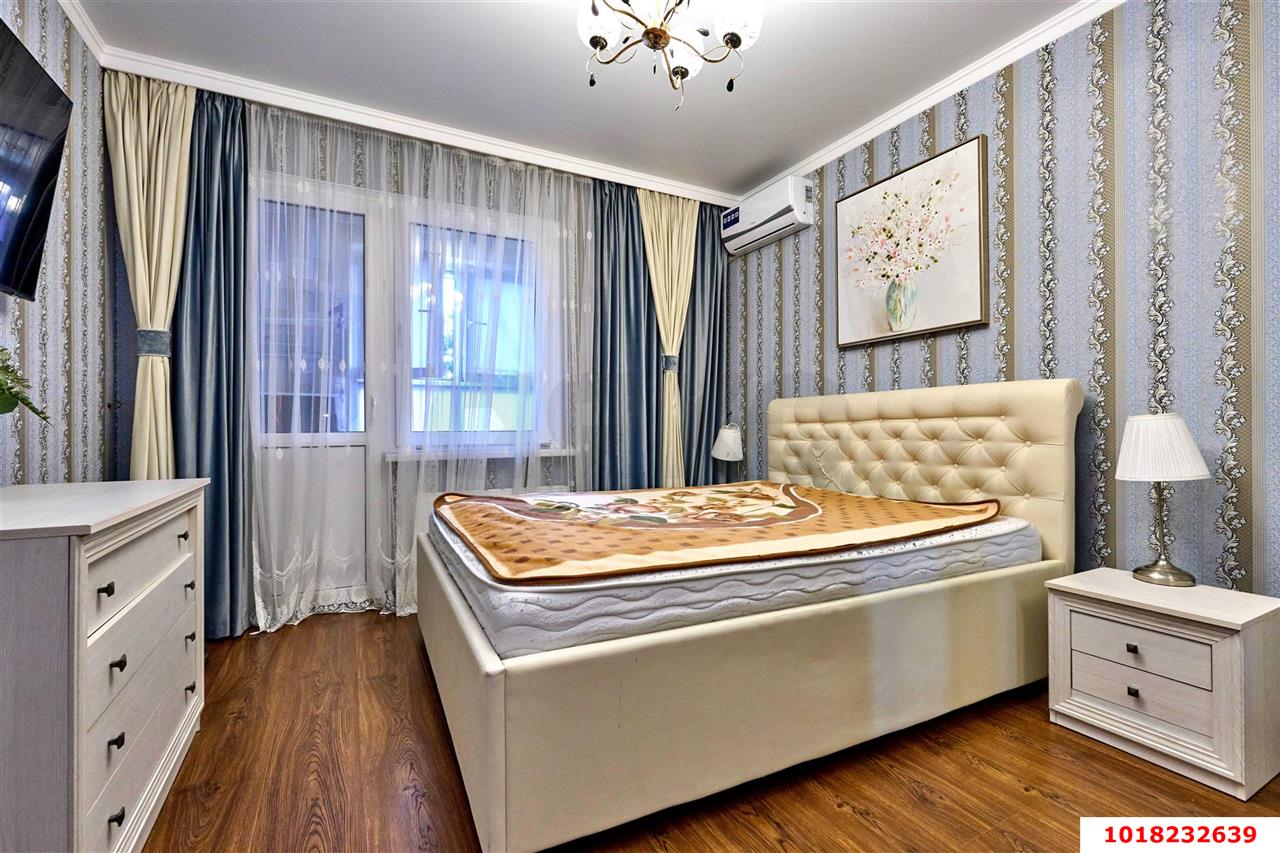 Фото №3: 3-комнатная квартира <span class="whitespace-nowrap">74 м²</span>, <span class="whitespace-nowrap">1/16 эт.</span> - Краснодар, Прикубанский внутригородской округ, мкр. Московский