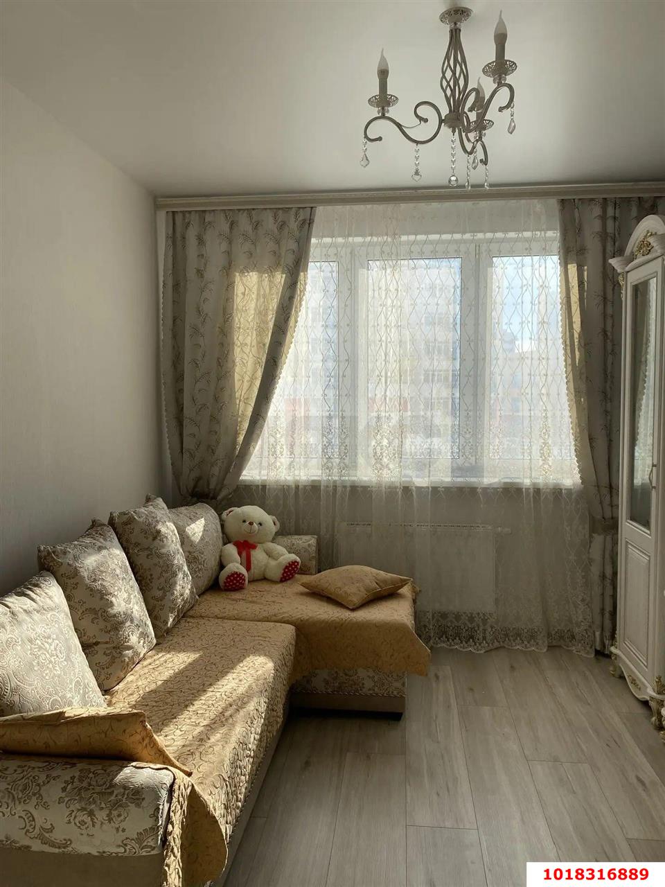 Фото №6: 2-комнатная квартира <span class="whitespace-nowrap">38 м²</span>, <span class="whitespace-nowrap">5/18 эт.</span> - Анапа, мкр. жилой комплекс Южный квартал, ул. Супсехское шоссе, 39к7