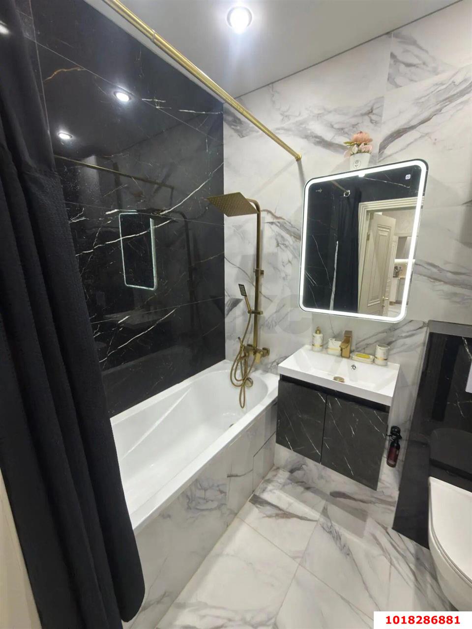 Фото №15: 3-комнатная квартира <span class="whitespace-nowrap">72 м²</span>, <span class="whitespace-nowrap">12/16 эт.</span> - Краснодар, Прикубанский внутригородской округ, мкр. ЖК Хорошая Погода, ул. Кирилла Россинского, 3/1