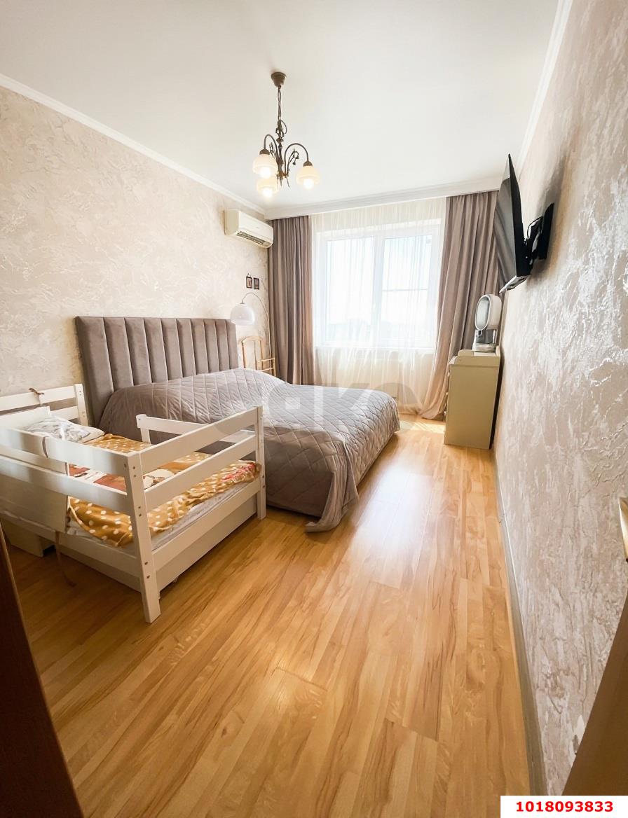 Фото №11: 3-комнатная квартира <span class="whitespace-nowrap">93 м²</span>, <span class="whitespace-nowrap">6/18 эт.</span> - Краснодар, Центральный внутригородской округ, Черёмушки, мкр. ЖК Черёмушки, ул. Кубанская, 47