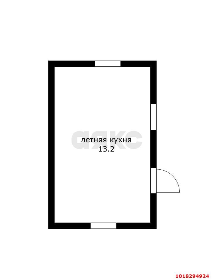 Фото №4: Дом <span class="whitespace-nowrap">53 м²</span> <span class="whitespace-nowrap">+ 2.82 сот.</span>, <span class="whitespace-nowrap">1 эт.</span> - Краснодар, Прикубанский внутригородской округ, мкр. Табачная Фабрика, пер. 1-й Безымянный