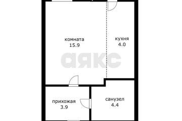 Фото №1: Студия <span class="whitespace-nowrap">27 м²</span>, <span class="whitespace-nowrap">12/23 эт.</span> - Краснодар, мкр. жилой комплекс Свобода, ул. Домбайская, 55к7