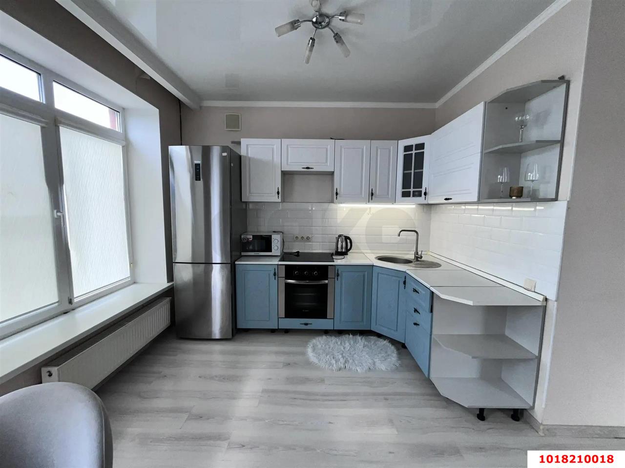 Фото №3: 2-комнатная квартира <span class="whitespace-nowrap">66 м²</span>, <span class="whitespace-nowrap">5/6 эт.</span> - Краснодар, Прикубанский внутригородской округ, Калинино, мкр. Завод Радиоизмерительных Приборов, пер. Гаражный, 12/2