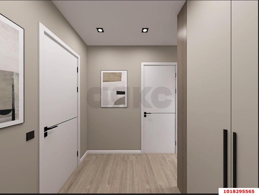Фото №8: 1-комнатная квартира <span class="whitespace-nowrap">40 м²</span>, <span class="whitespace-nowrap">14/18 эт.</span> - Краснодар, Карасунский внутригородской округ, Черёмушки, мкр. ЖК Айвазовский, ул. Старокубанская, 123А