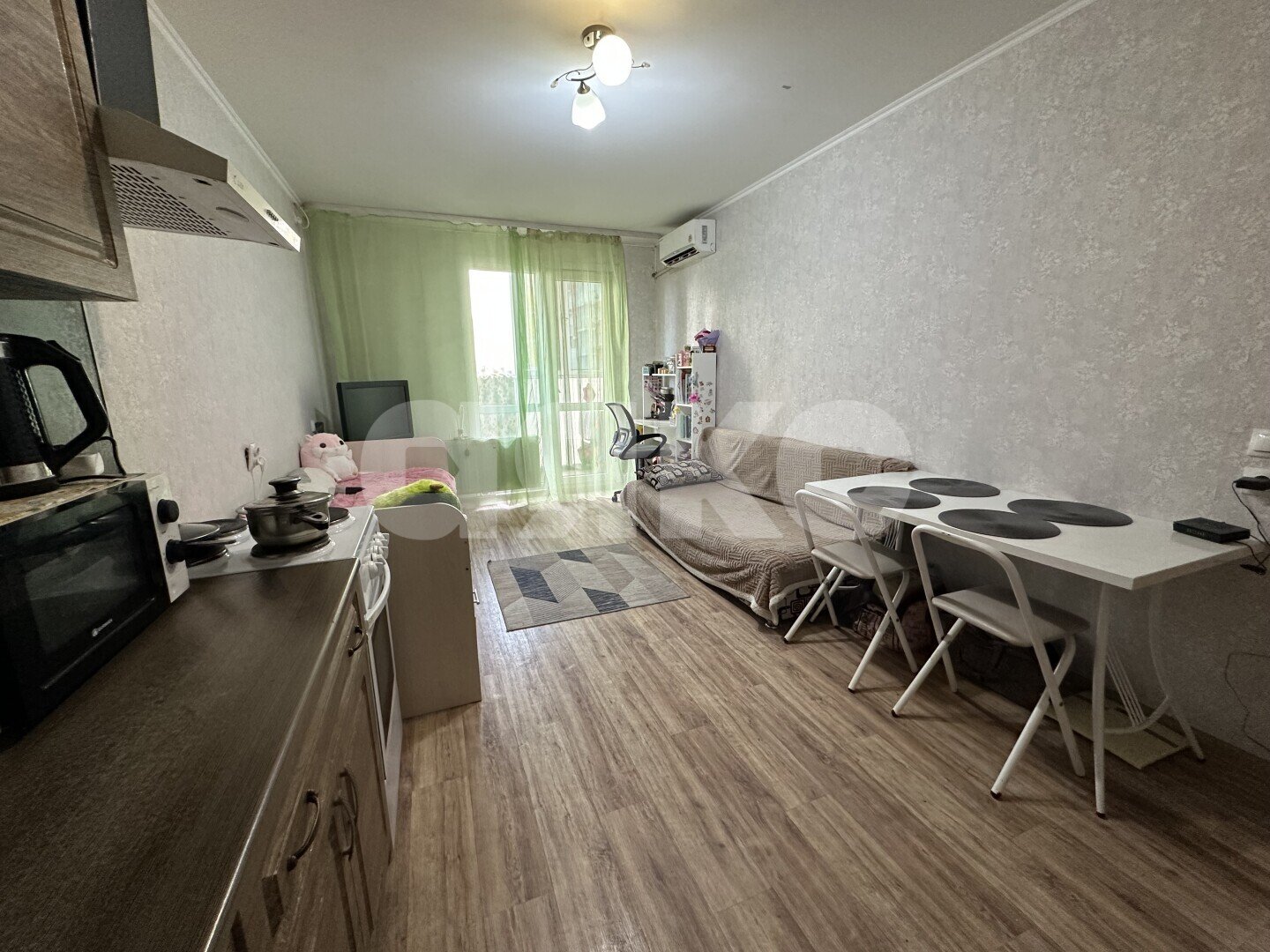 Фото №4: Студия <span class="whitespace-nowrap">23 м²</span>, <span class="whitespace-nowrap">1/16 эт.</span> - Анапа, Горгиппия, мкр. ЖК Горгиппия, ул. Адмирала Пустошкина, 22к4