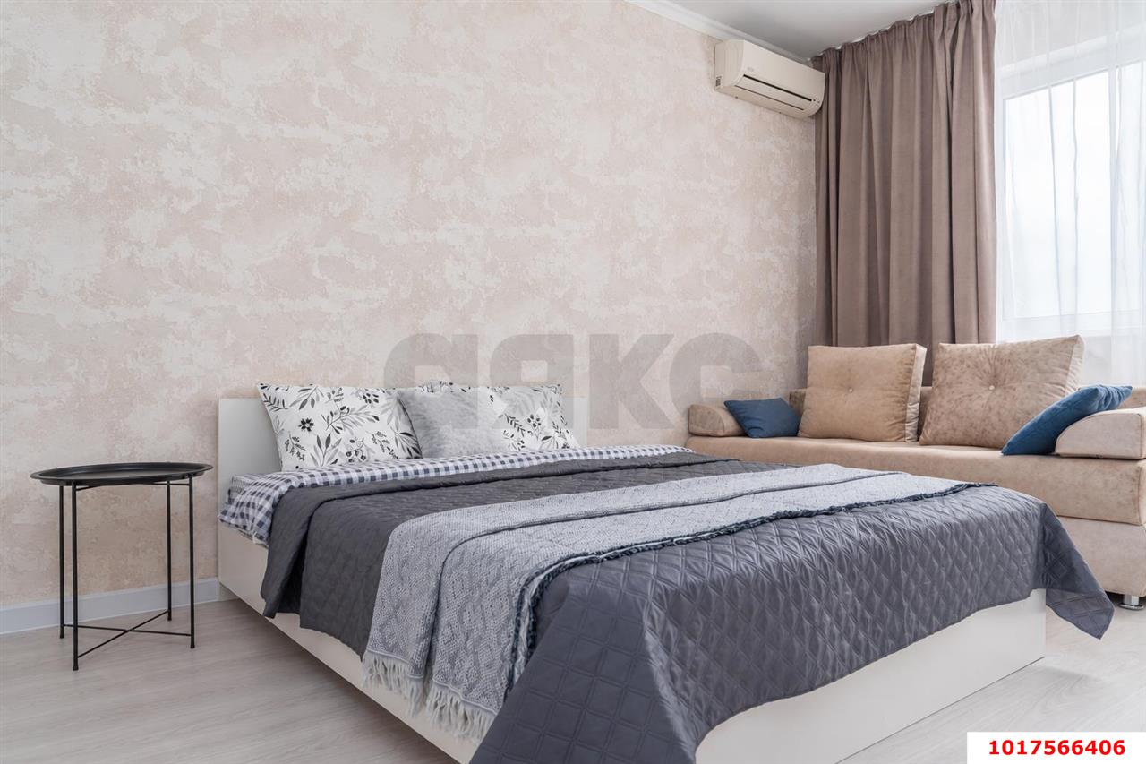 Фото №2: 1-комнатная квартира <span class="whitespace-nowrap">50 м²</span>, <span class="whitespace-nowrap">4/24 эт.</span> - Краснодар, Кожзавод, ЖК Резиденция, мкр. Западный внутригородской округ, ул. Кожевенная, 22