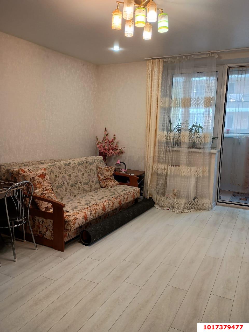Фото №2: Студия <span class="whitespace-nowrap">35 м²</span>, <span class="whitespace-nowrap">3/16 эт.</span> - Краснодар, Прикубанский внутригородской округ, Музыкальный, мкр. ЖК Жемчужина, ул. имени Ф.И. Шаляпина, 30/1к1