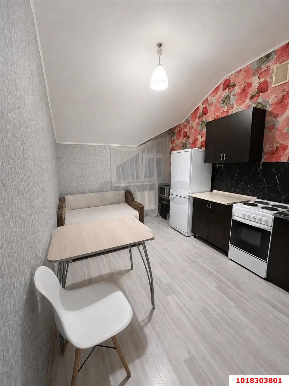 Фото №5: 1-комнатная квартира <span class="whitespace-nowrap">38 м²</span>, <span class="whitespace-nowrap">4/4 эт.</span> - Знаменский, Карасунский внутригородской округ, мкр. жилой комплекс Первомайский, ул. Первомайская, 36/7