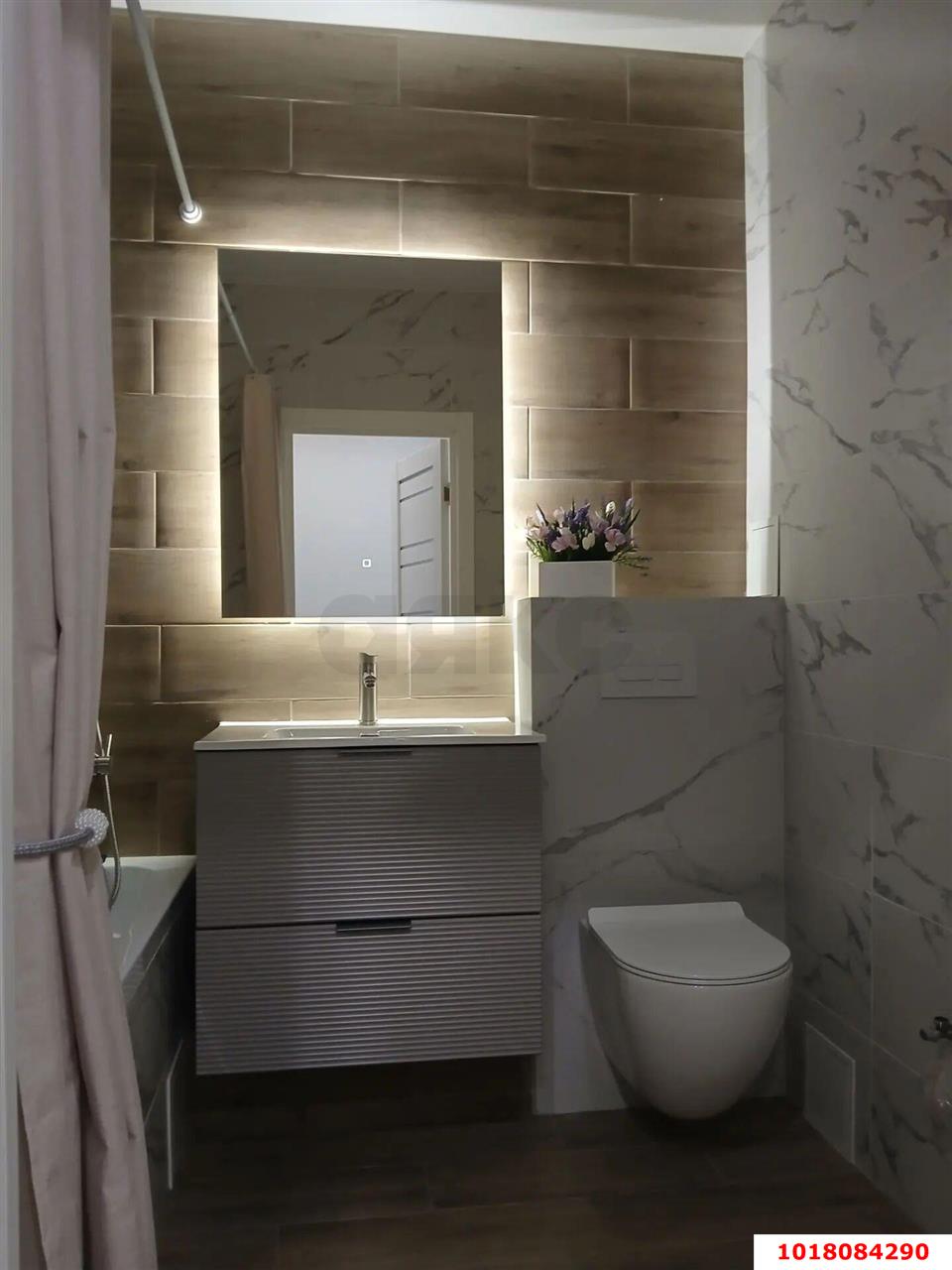 Фото №19: 1-комнатная квартира <span class="whitespace-nowrap">41 м²</span>, <span class="whitespace-nowrap">5/24 эт.</span> - Краснодар, Прикубанский внутригородской округ, ЖК Губернский, мкр. 7-й квартал, ул. имени Героя Николая Шевелёва, 17