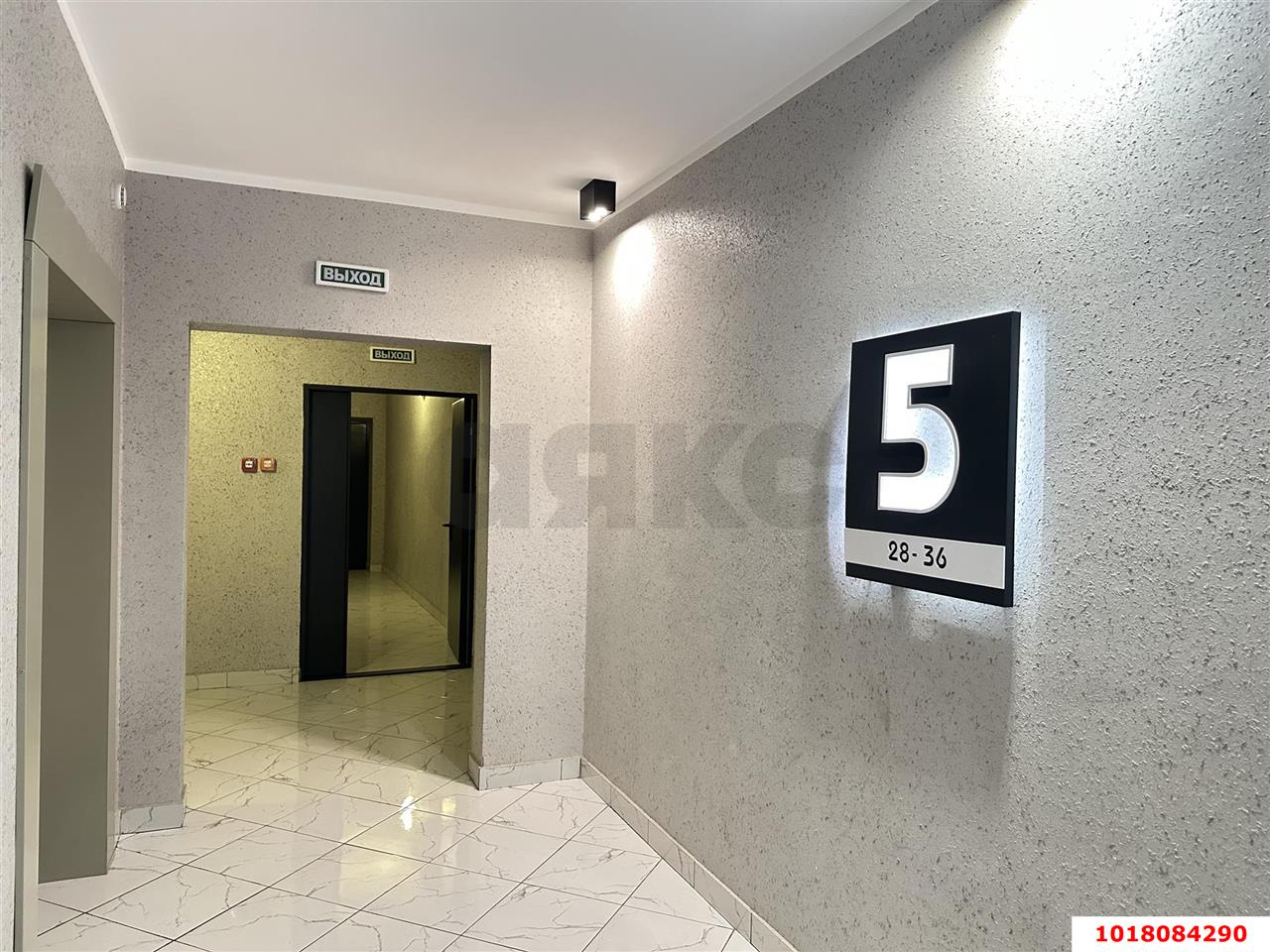 Фото №7: 1-комнатная квартира <span class="whitespace-nowrap">41 м²</span>, <span class="whitespace-nowrap">5/24 эт.</span> - Краснодар, Прикубанский внутригородской округ, ЖК Губернский, мкр. 7-й квартал, ул. имени Героя Николая Шевелёва, 17