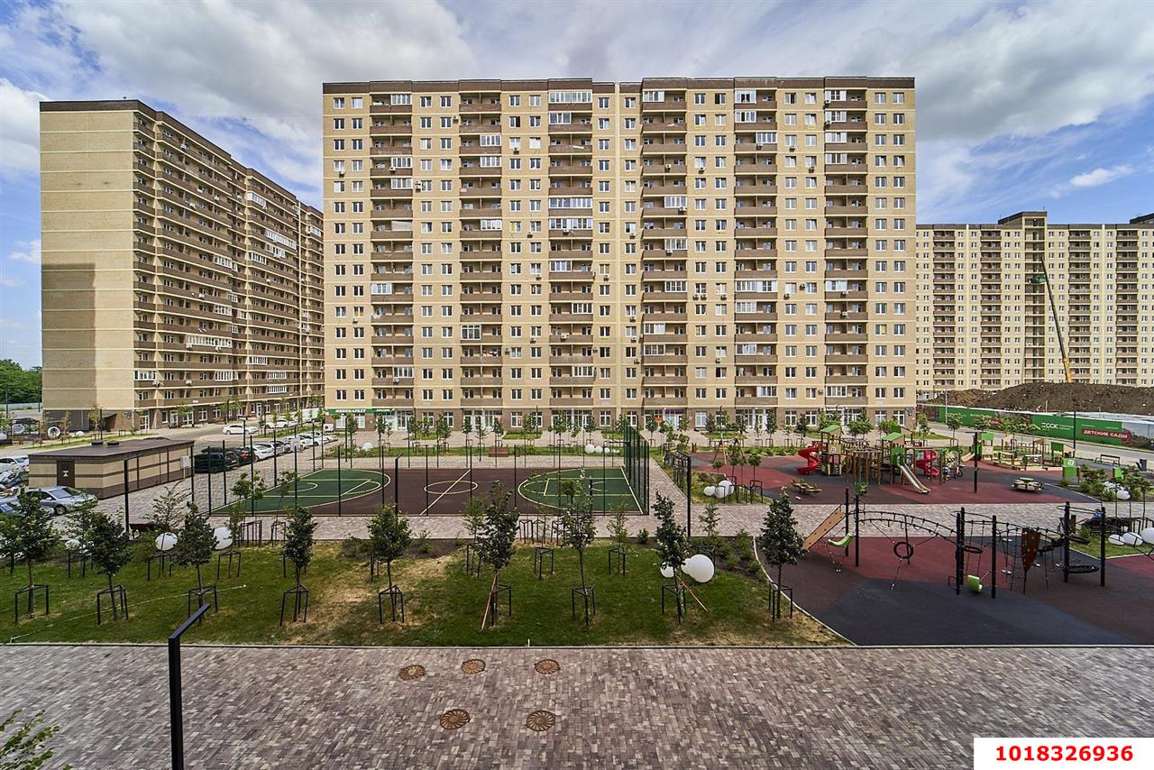 Фото №5: 1-комнатная квартира <span class="whitespace-nowrap">38 м²</span>, <span class="whitespace-nowrap">6/16 эт.</span> - Краснодар, Прикубанский внутригородской округ, мкр. жилой комплекс Дыхание, ул. Лётчика Позднякова, 2к29