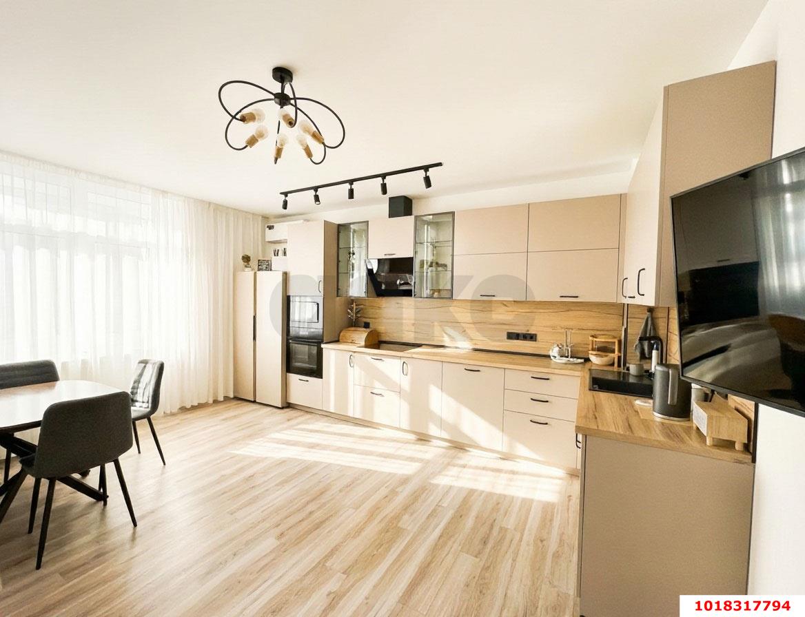 Фото №5: 3-комнатная квартира <span class="whitespace-nowrap">90 м²</span>, <span class="whitespace-nowrap">2/22 эт.</span> - Краснодар, Прикубанский внутригородской округ, мкр. Достояние, ул. Григория Булгакова, 6